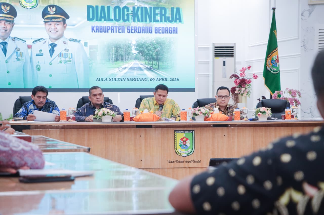 Dialog Kinerja Pemkab Sergai, Wabup Adlin Dorong Sinkronisasi Kinerja OPD untuk Kejar Target RPJMD 2025-2029