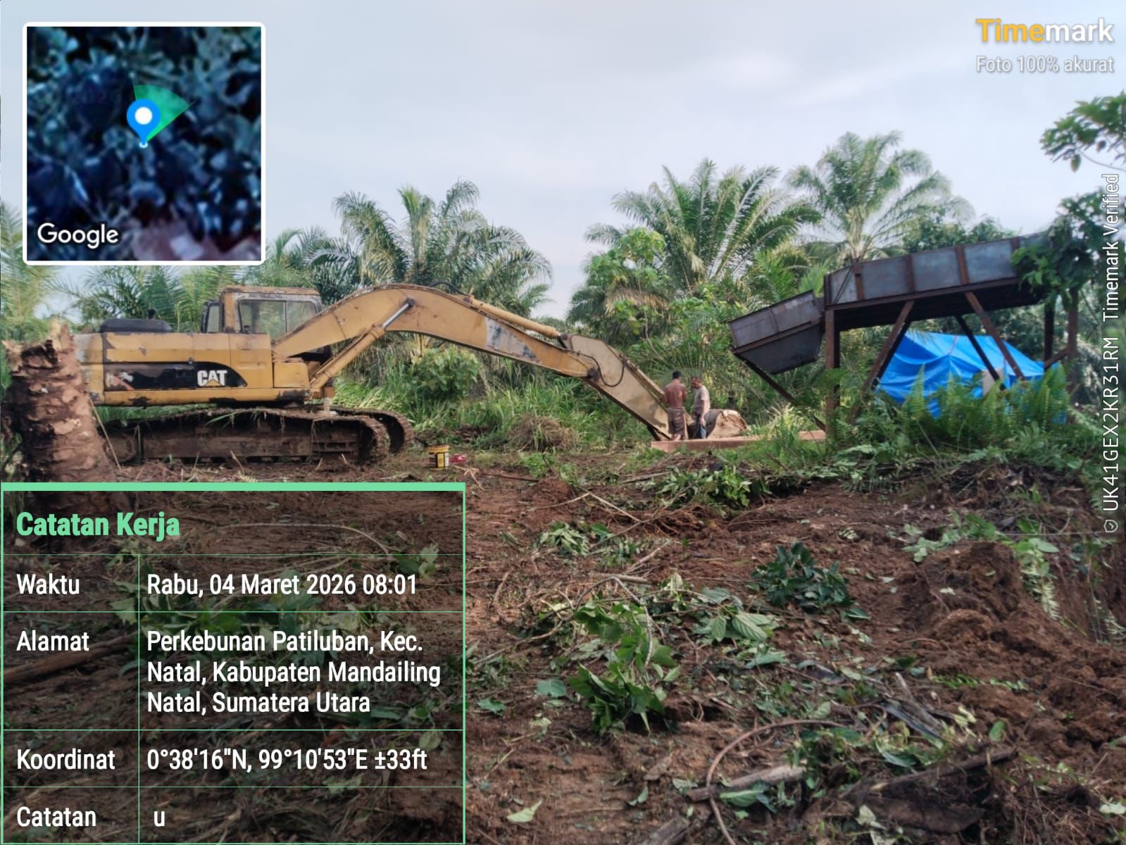 Aktifitas Tambang Ilegal Semakin Meluas di kabupaten Madina