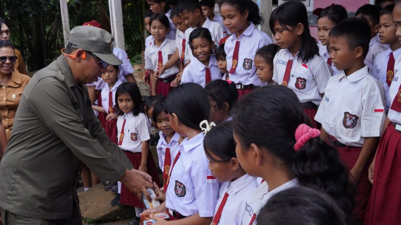 Kunker Bupati Tapanuli Utara di Kecamatan Parmonangan, Perkuat Pelayanan dan Pemulihan Pascabencana di Wilayah Terpencil