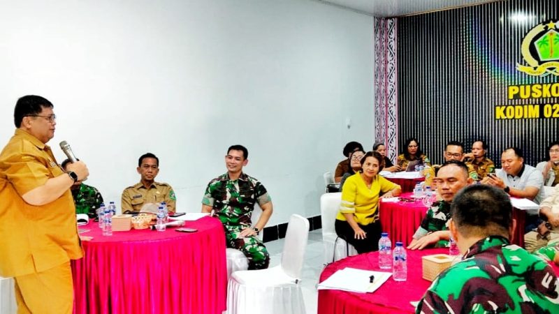 Percepat Pembangunan KDKMP, Pemkab Simalungun Gelar Rakor Bersama TNI