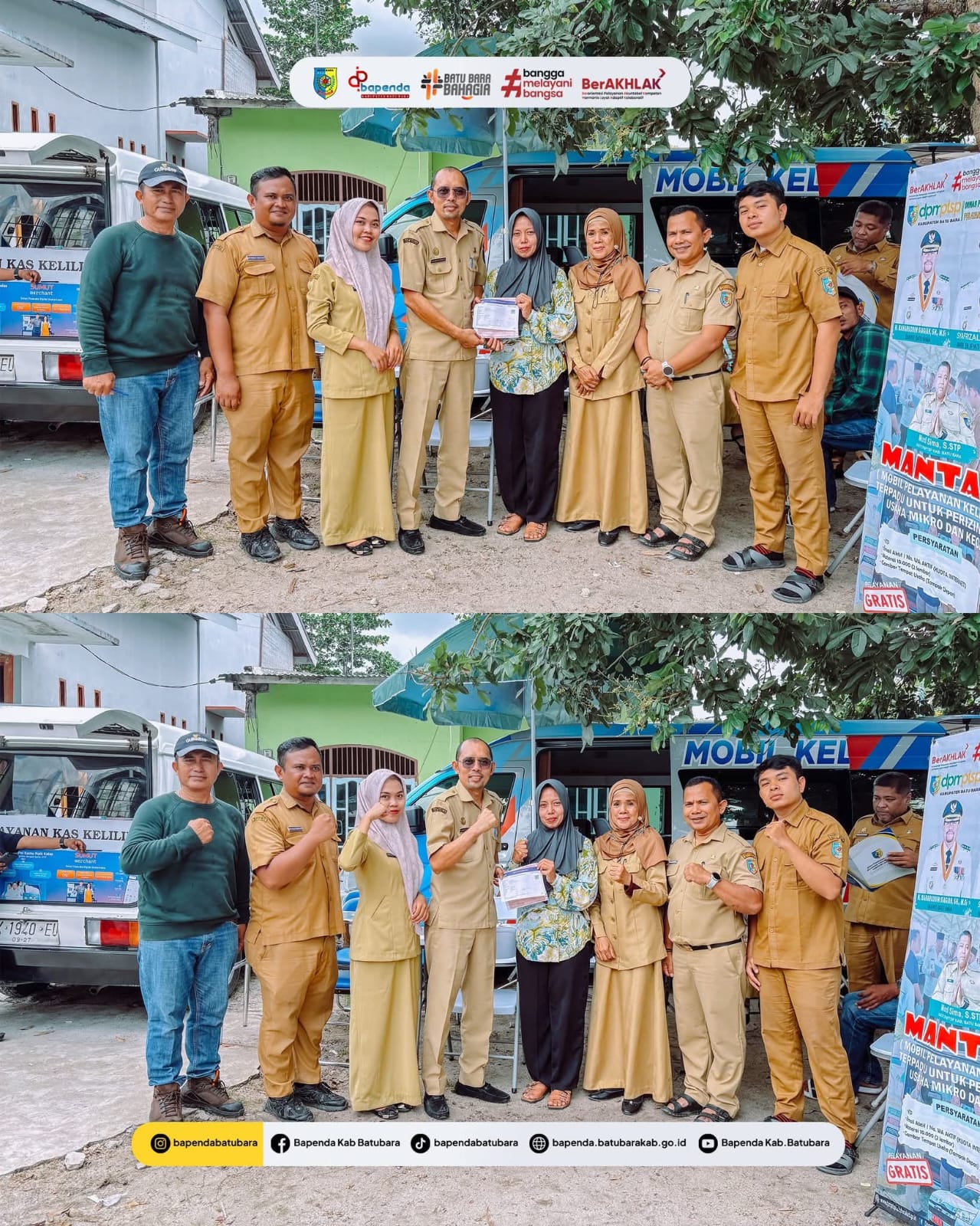 Bapenda Batu Bara Kembali Buka Program Bupati Berlayar di Desa Tanjung Kubah