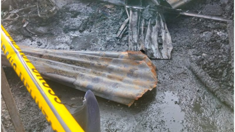 Rumah Diduga Jadi Tempat Pengepul BBM Bersubsidi di Perbaungan Ludes Terbakar