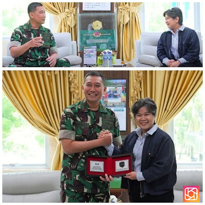 Inalum Jalin Silaturahmi dan Bahas Kolaborasi Bersama Kodam I/Bukit Barisan