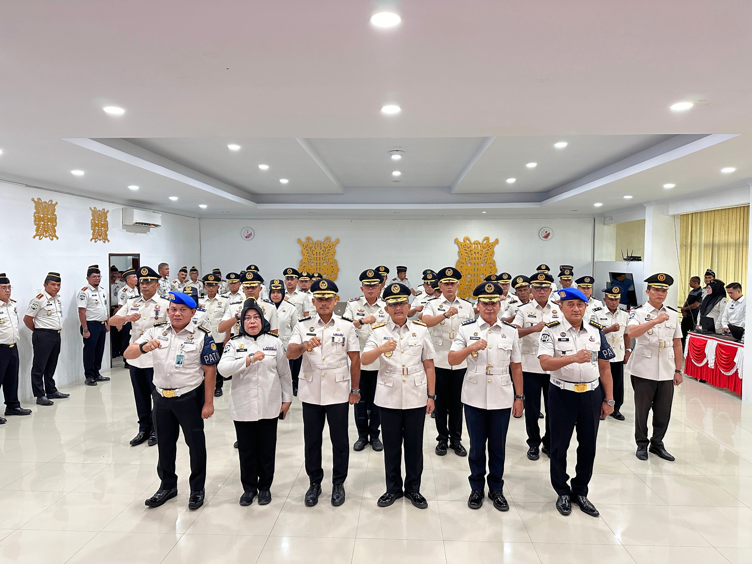 Perkuat Barisan Pemasyarakatan, Kakanwil Ditjenpas Aceh Lantik 33 Pejabat Manajerial Baru