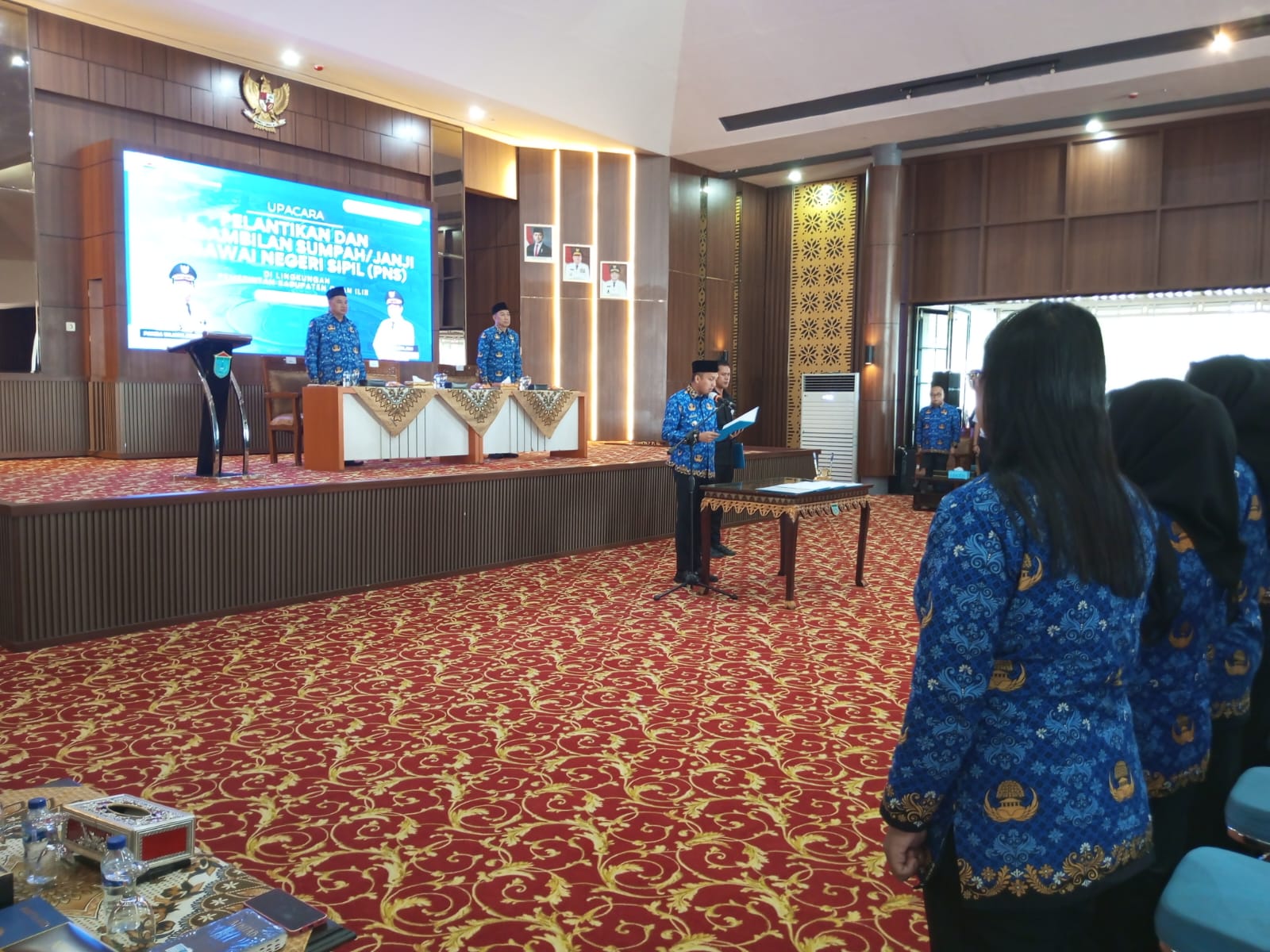 Pelantikan Dan Pengambilan Sumpah/ Janji PNS Di Lingkungan Pemkab Ogan Ilir 