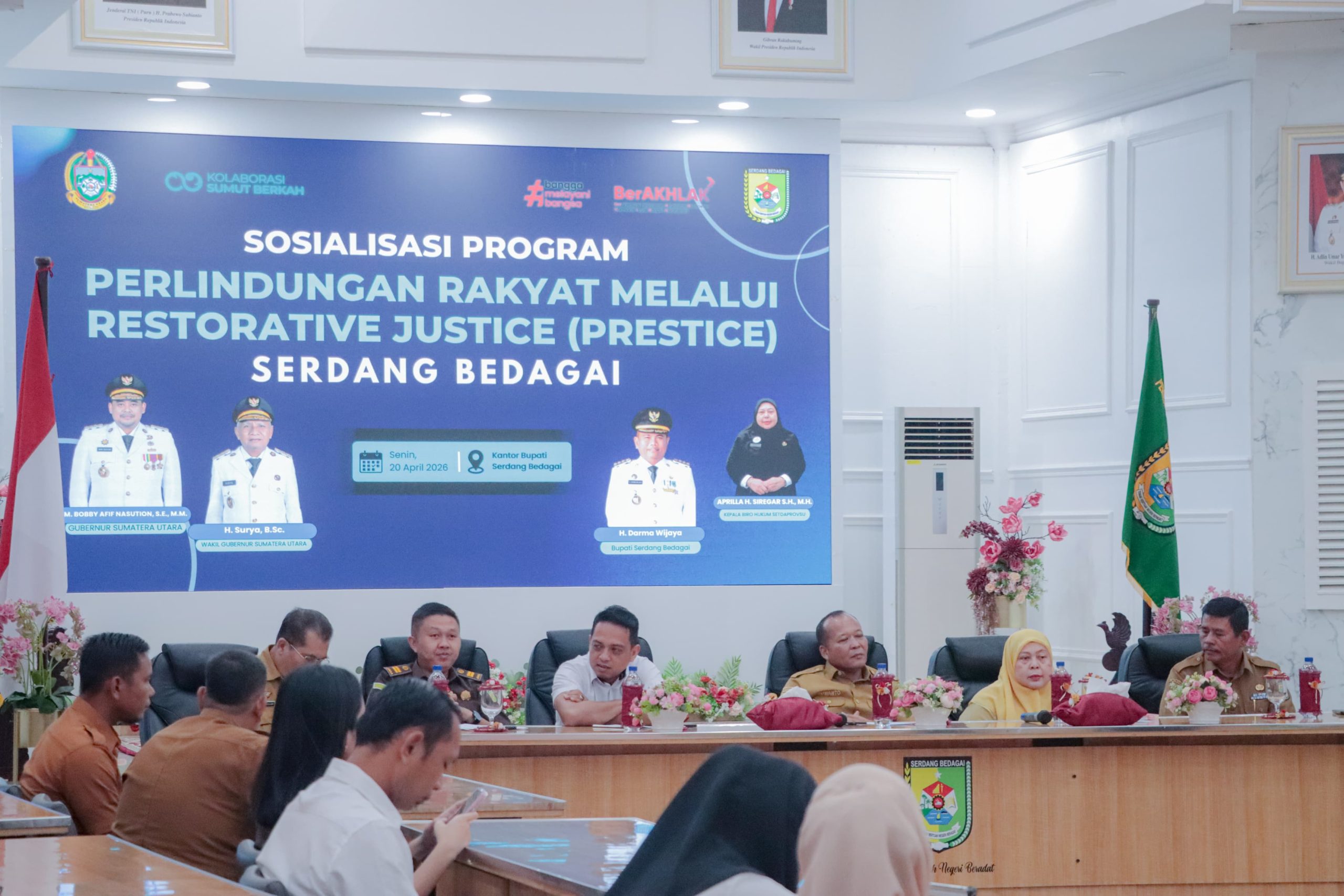 Perkuat Keadilan Humanis, Pemkab Sergai Sosialisasikan Program PRESTICE