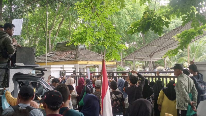 Jemput Keadilan,Warga Besitang Korban Banjir Gelar Aksi Demonstrasi di Kantor DPRD dan Kantor Bupati Langkat