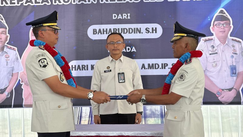 Sertijab Karutan Banda Aceh, Kakanwil Ditjenpas Aceh Ajak Karutan Baru Hadirkan Inovasi