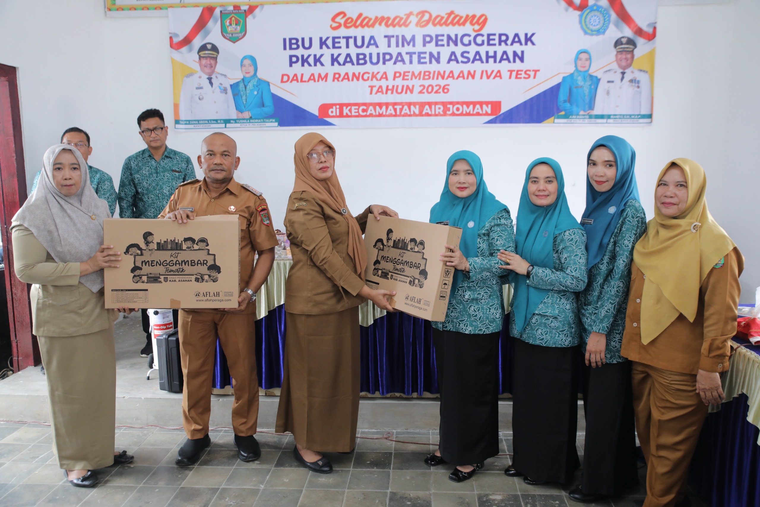 TP PKK Asahan Siap Hadapi Lomba IVA Test Tingkat Provinsi Sumatera Utara 
