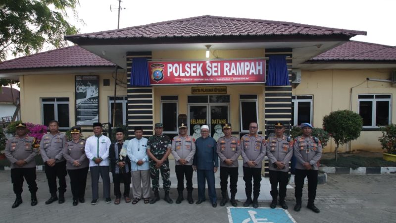 Polsek Firdaus Berubah Nama Jadi Polsek Sei Rampah dan Resmikan Mushola Al Jabbar
