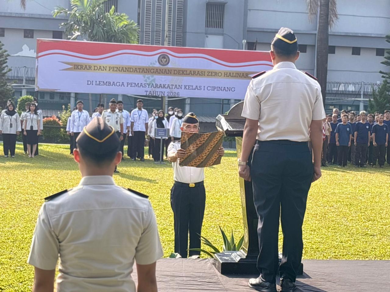 Lapas Cipinang Tegaskan Komitmen Zero Halinar melalui Ikrar dan Deklarasi Bersama