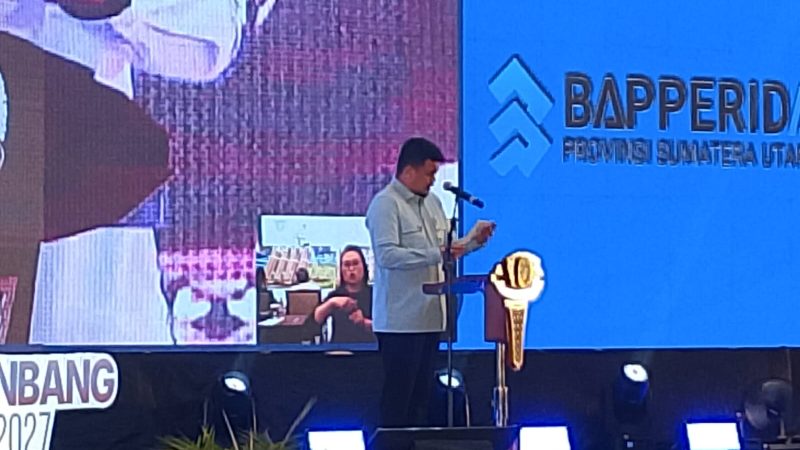 Gubsu Bobby Nasution: Musrenbang 2027 Titik Krusial Pembangunan Sumut