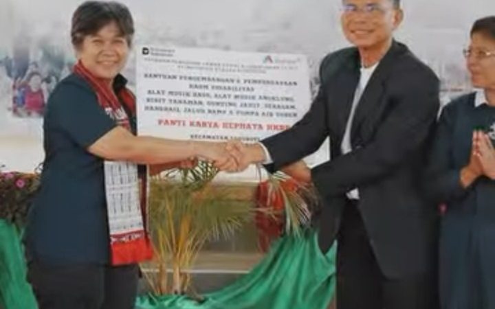 Inalum Serahkan Bantuan TJSL Ke Yayasan Penyandang Disabilitas Panti Karya Hephata HKBP