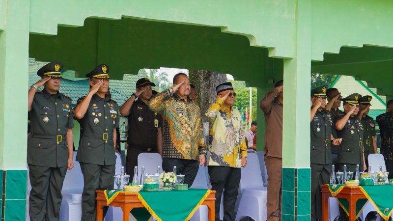 Bupati Baharuddin Siagian Hadiri Penutupan Dikmaba Infanteri TNI AD Gelombang I TA 2026