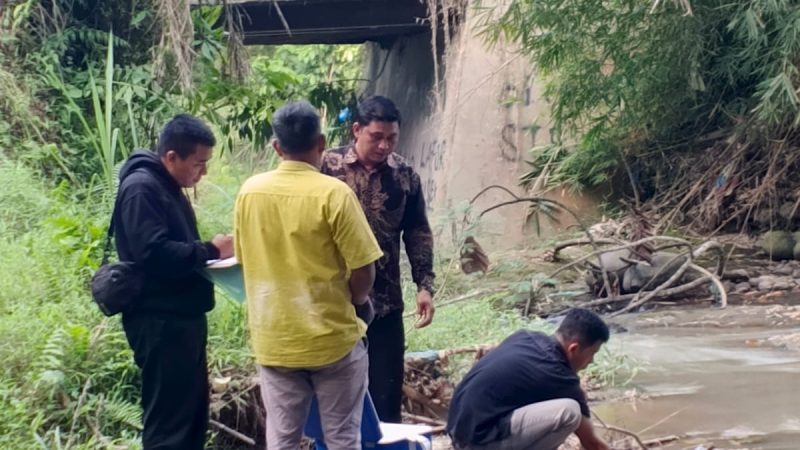 Dugaan Limbah PTPN III Picu Gangguan Kulit, Dinas LH Sergai Ambil Sampel Air Uji Laboratorium