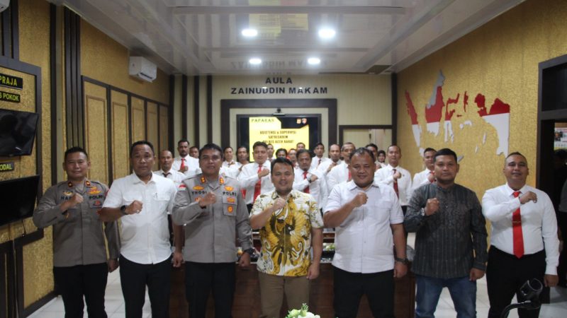 Penguatan Profesionalitas Penyidik, Dir Reskrimum Polda Aceh Supervisi Kinerja Reskrim Polres Aceh Barat