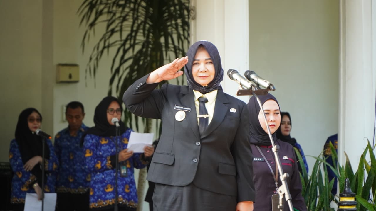 Wabup Tiorita Pimpin Upacara Otoda ke-XXX, Tegaskan Sinergi Pusat–Daerah