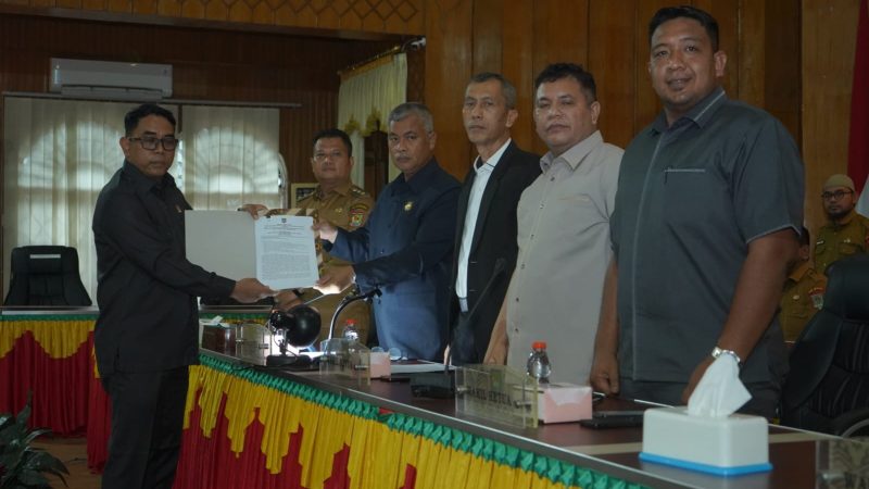 Wakil Bupati Hadiri Rapat Paripurna DPRD Kabupaten Asahan