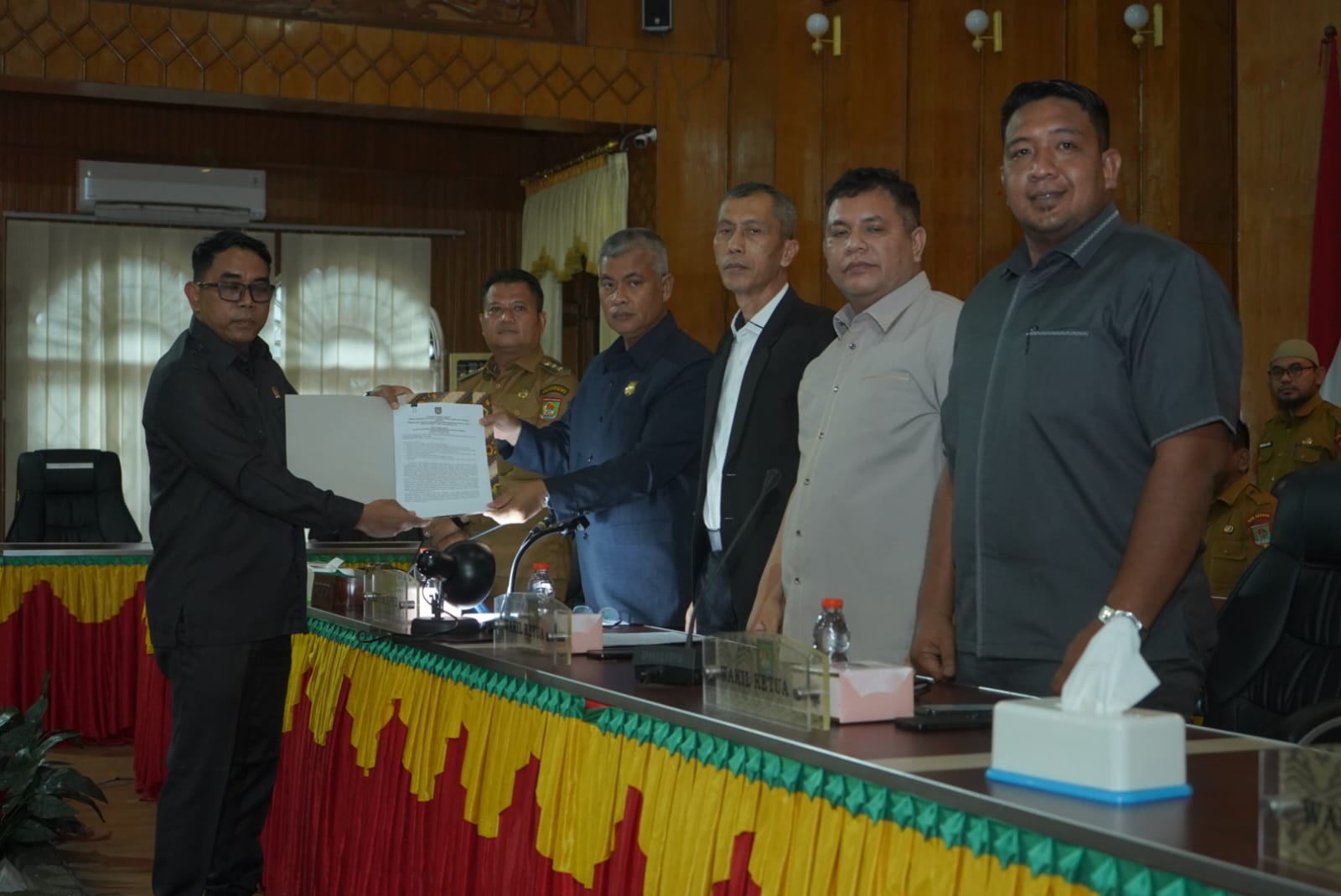 Wakil Bupati Hadiri Rapat Paripurna DPRD Kabupaten Asahan