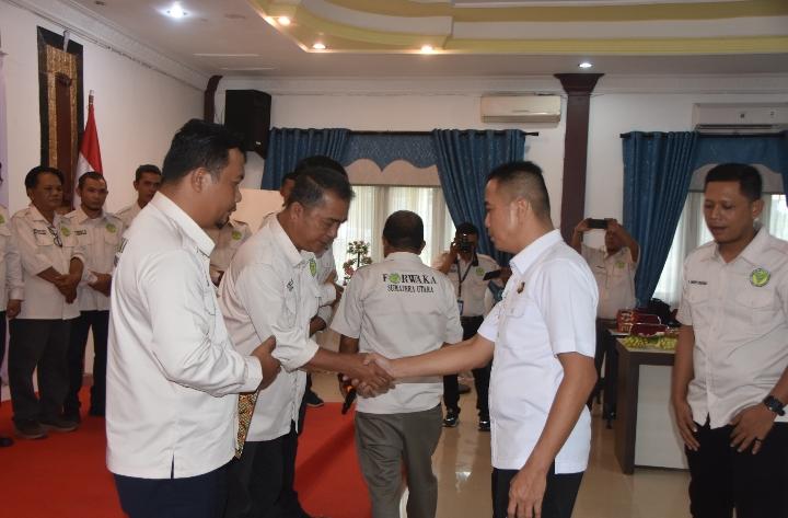 Sebanyak 19 Orang Pengurus Forwaka Gunungsitoli Resmi Dilantik