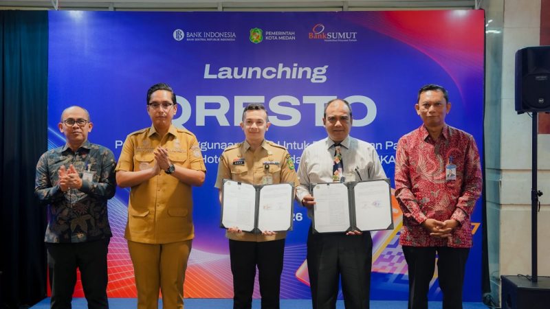 Peluncuran QResto: Kota Medan Pelopor Pengembangan QRIS untuk Kemudahan Pembayaran Pajak Restoran