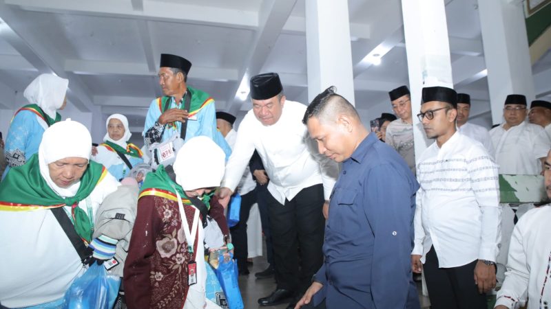 Pelepasan Keberangkatan Jamaah Calon Haji Asal Kabupaten Asahan Kloter 7 1447 H Tahun 2026