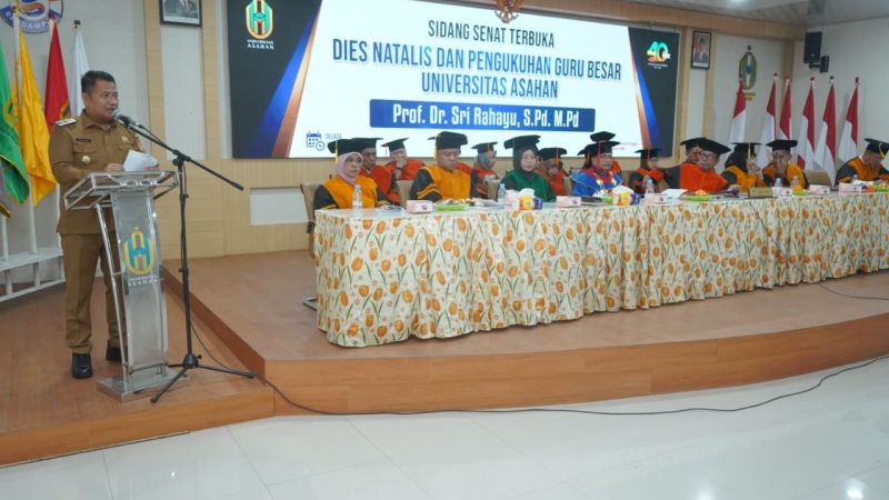 Dies Natalis Ke-40 Universitas Asahan Dan Pengukuhan Guru Besar