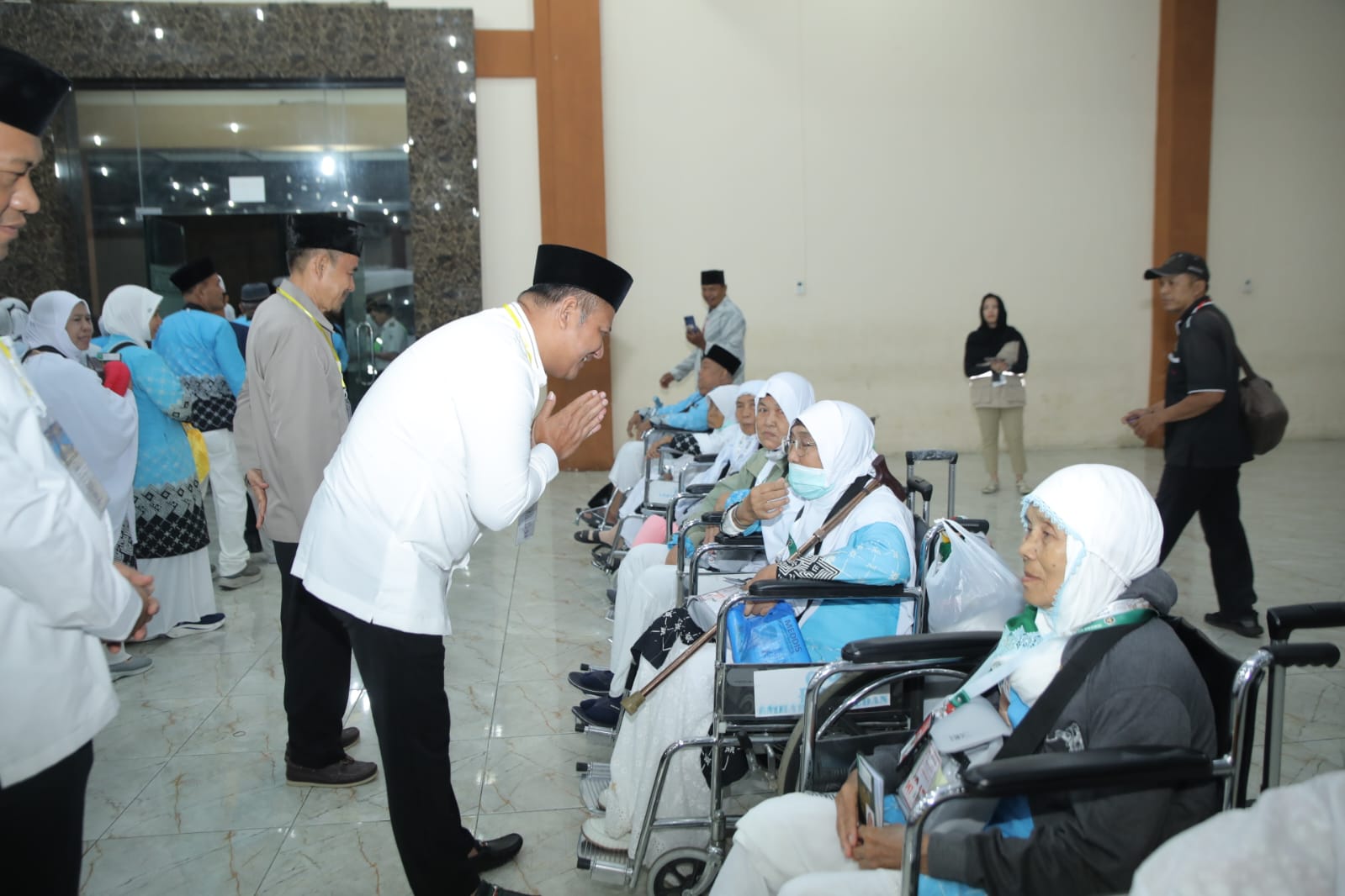 Wakil Bupati Asahan Ikuti Pelepasan Jama’ah Calon Haji Kloter 7 Tahun 1447 H/2026 M, Dari Embarkasi Medan Menuju Kualanamu