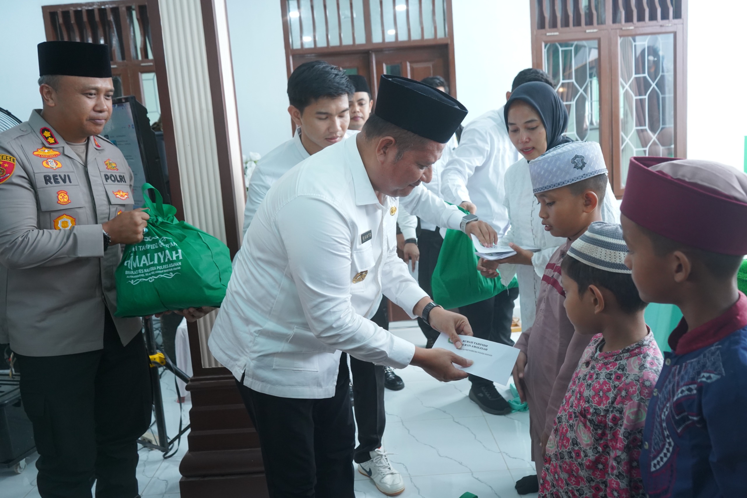 Wakil Bupati Asahan Hadiri Peresmian Rumah Tahfidz Qur’an Amaliyah Di Kelurahan Teladan