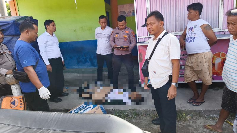Penemuan Mayat Laki Laki di Simpang Sidamanik, Polres Pematangsiantar Turun Langsung Cek TKP