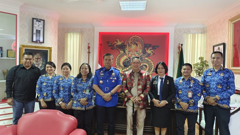 Ketua DPRD Medan Sambut Panitia Paskah Oikumene 2026, Lyodra Ginting Siap Meriahkan Acara