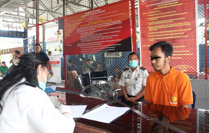 Deteksi Dini Narkoba, Lapas Rantauprapat Rutin Laksanakan Tes Urine Bagi WBP
