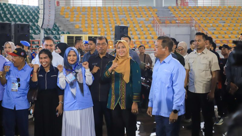 Wali Kota Pematangsiantar Diwakili Wakil Wali Kota Herlina Hadiri Peringatan Hari Buruh Internasional (May Day) 2026 di Gedung Serbaguna Pemprov Sumut Medan
