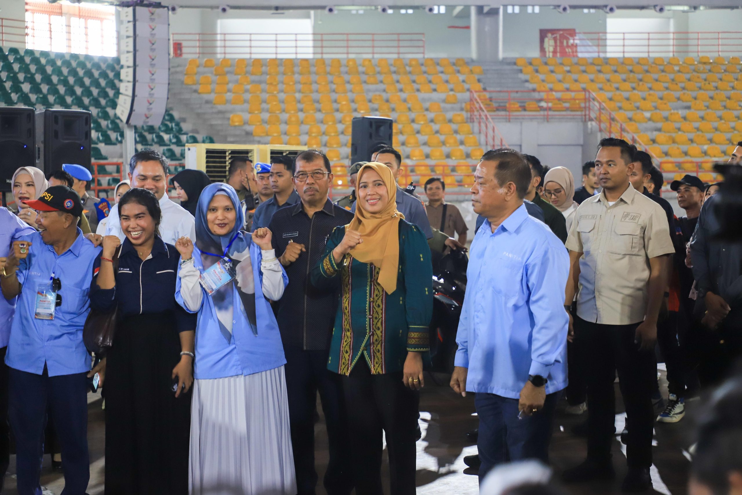 Wali Kota Pematangsiantar Diwakili Wakil Wali Kota Herlina Hadiri Peringatan Hari Buruh Internasional (May Day) 2026 di Gedung Serbaguna Pemprov Sumut Medan
