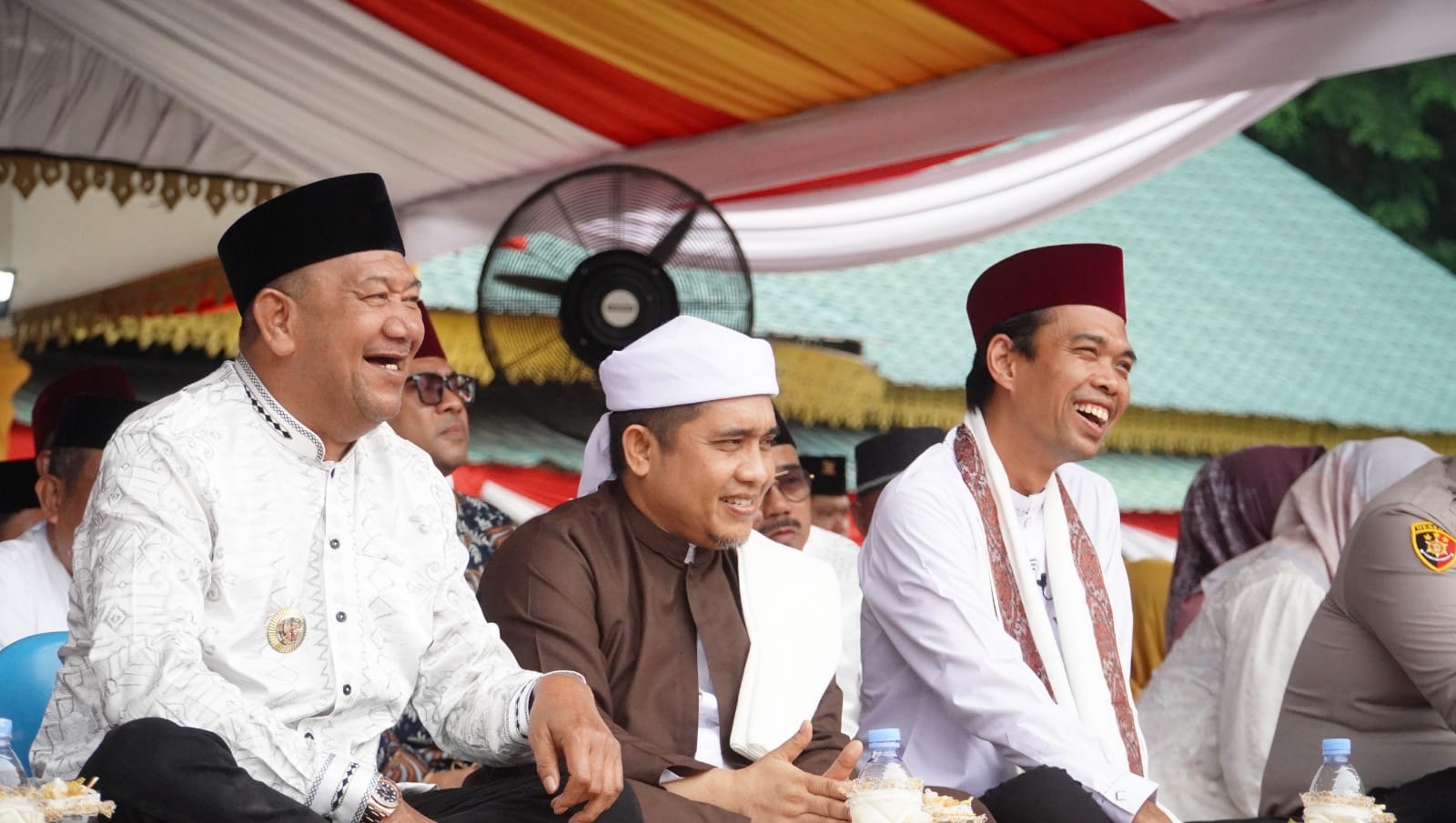 Syah Afandin Hadiri Tabligh Akbar UAS, Momentum Religius Satukan Masyarakat Langkat