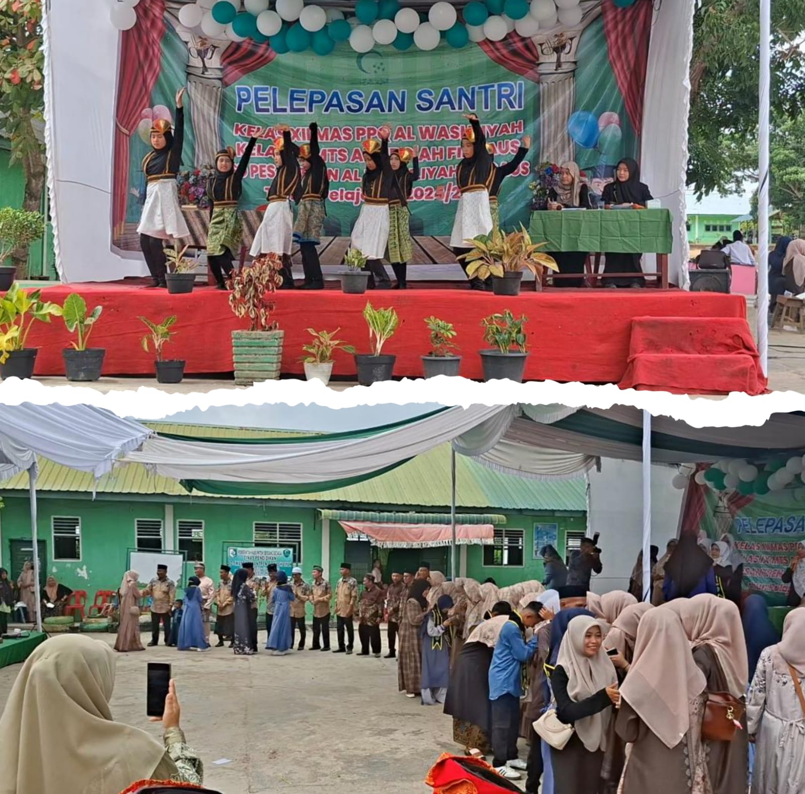 Al-Washliyah Firdaus Lepas 128 Santri, Dorong Alumni Lanjutkan Pendidikan dan Jaga Nilai Ke-Islaman