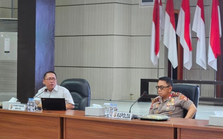 Universal Coverage Provinsi Gorontalo 47,80 % Kapolda Irjen Pol. Drs. Widodo Buka Kegiatan Sosialisasi BP Jamsostek