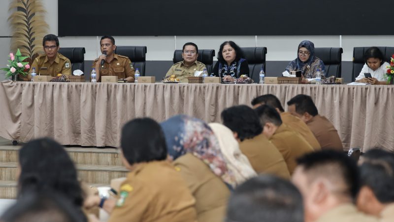 Wali Kota Pematangsiantar Didampingi Sekretaris Daerah Hadir dan Mengikuti Exit Meeting Bersama BPK RI Perwakilan Provinsi Sumut