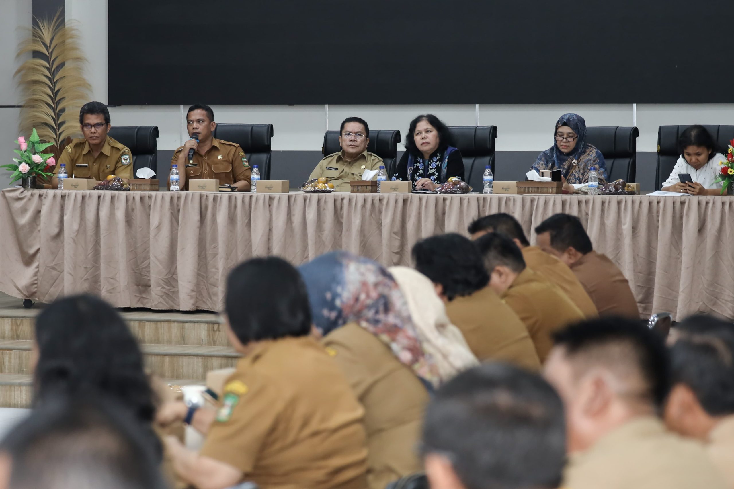 Wali Kota Pematangsiantar Didampingi Sekretaris Daerah Hadir dan Mengikuti Exit Meeting Bersama BPK RI Perwakilan Provinsi Sumut