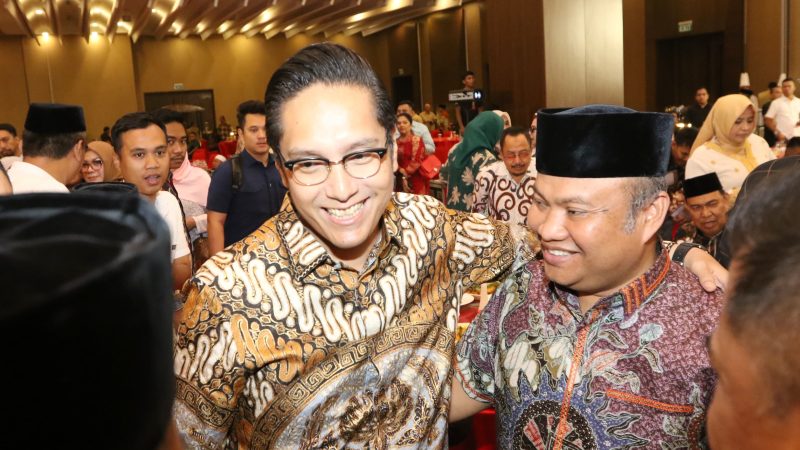 Perkuat Sinergi, Wali Kota dan Wakil Wali Kota Medan Hadiri Halal bi Halal Keluarga Besar Yayasan Gerakan Sumatera Utara Bergiat dan IKA MSP FISIP US