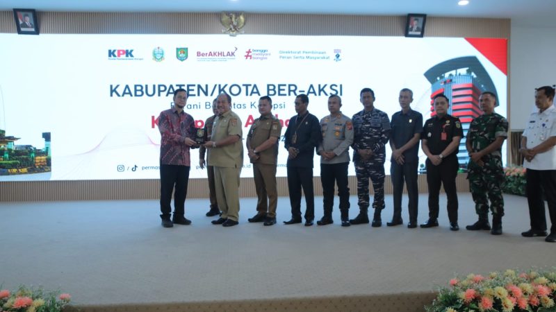 Bupati Asahan Buka Bimbingan Teknis Calon Kabupaten/Kota Percontohan Anti Korupsi Tahun 2026