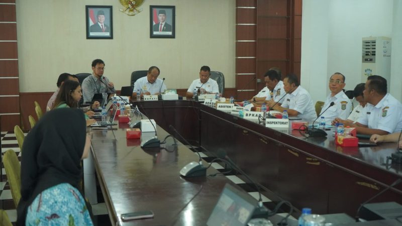 Exit Metting Bimbingan Teknis Kabupaten/Kota PercontohanAnti Korupsi Kabupaten Asahan 2026