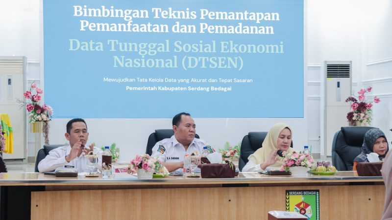 Percepat Implementasi DTSEN, Bupati Sergai Tekankan Proses Akurasi Data Bansos