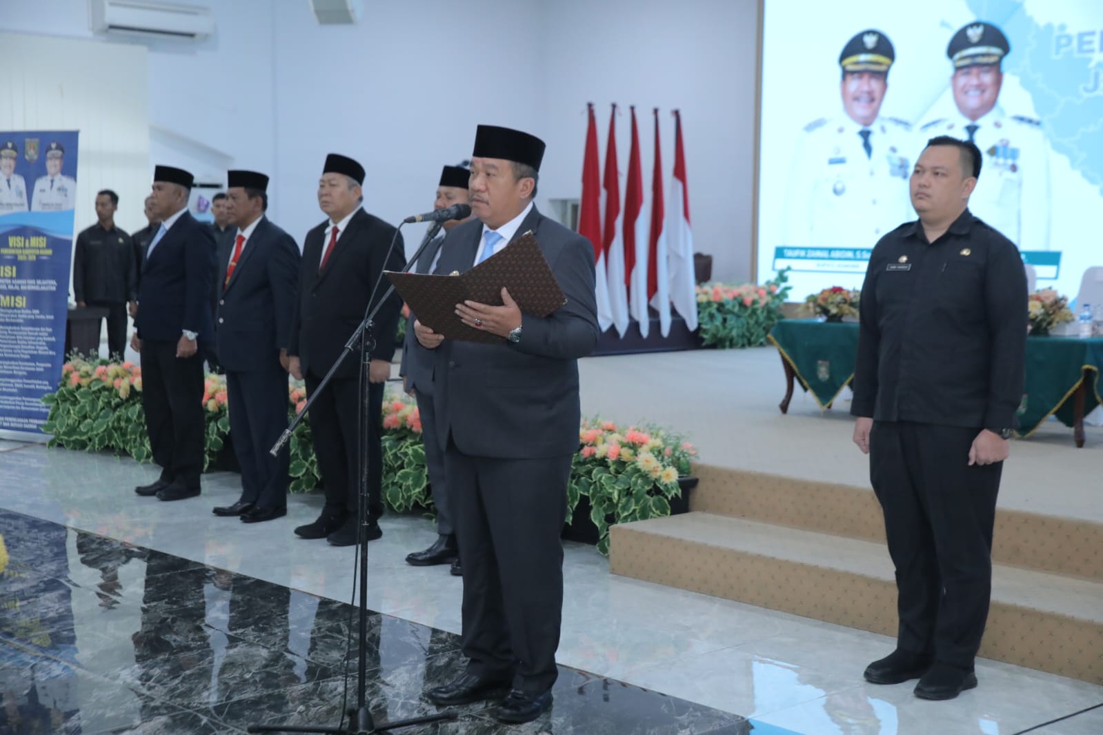 Bupati Asahan Lantik Sejumlah Pejabat Pimpinan Tinggi Pratama Pemkab Asahan