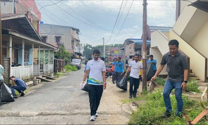 Wujudkan Bersih dan Nyaman, ULP Rengat Inhu Gelar Aksi Peduli Lingkungan