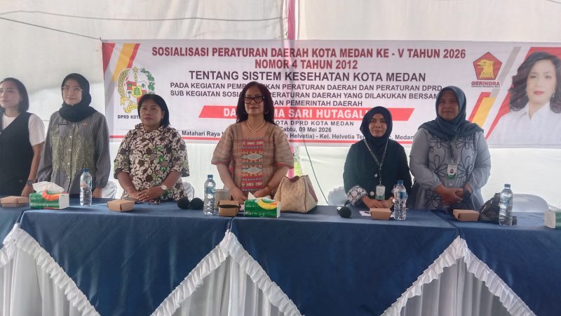 Dame Duma Serap Aspirasi Warga Helvetia Tengah, Persoalan Air Bersih hingga BPJS Jadi Sorotan