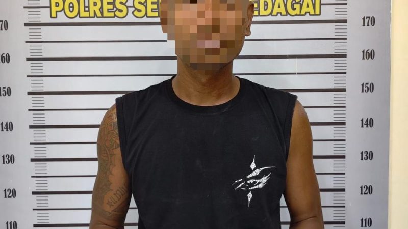 Gagalkan Peredaran Barang Haram, Warga Pegajahan Diciduk Sat Res Narkoba Polres Sergai