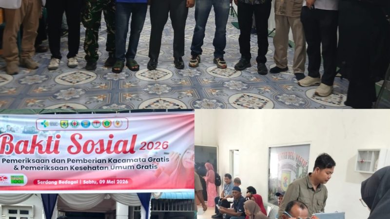 IROPIN Sumut Gandeng Organisasi Profesi Kesehatan Gelar Baksos dan Beri Kacamata Gratis di Desa Nagur