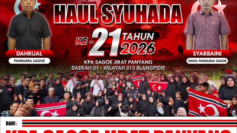 KPA Sago Jirat Panyang Peringati Haul Syuhada ke – 21