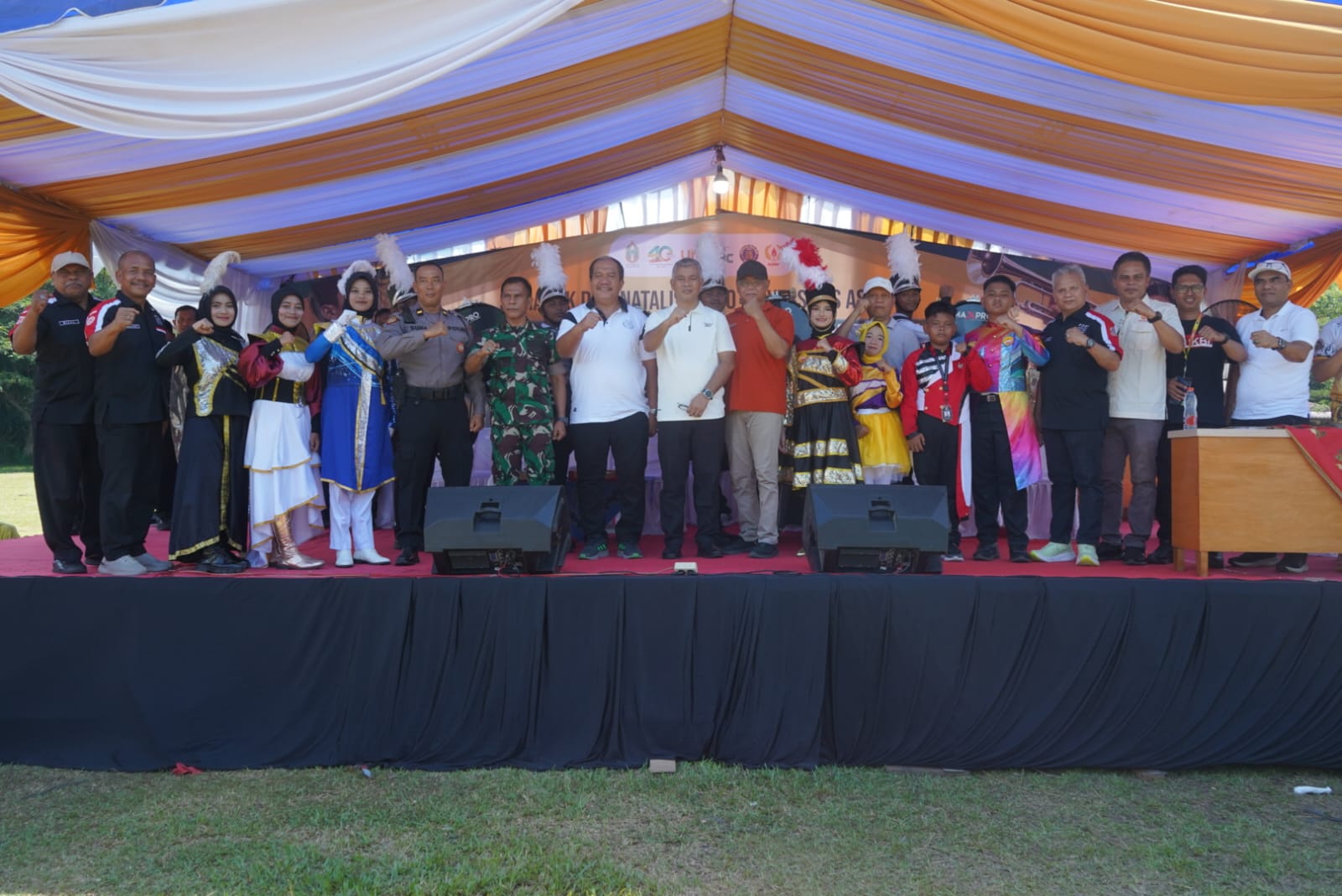 UNA NBC Marching Band Competition 2026 Meriahkan Dies Natalis ke-40 Universitas Asahan
